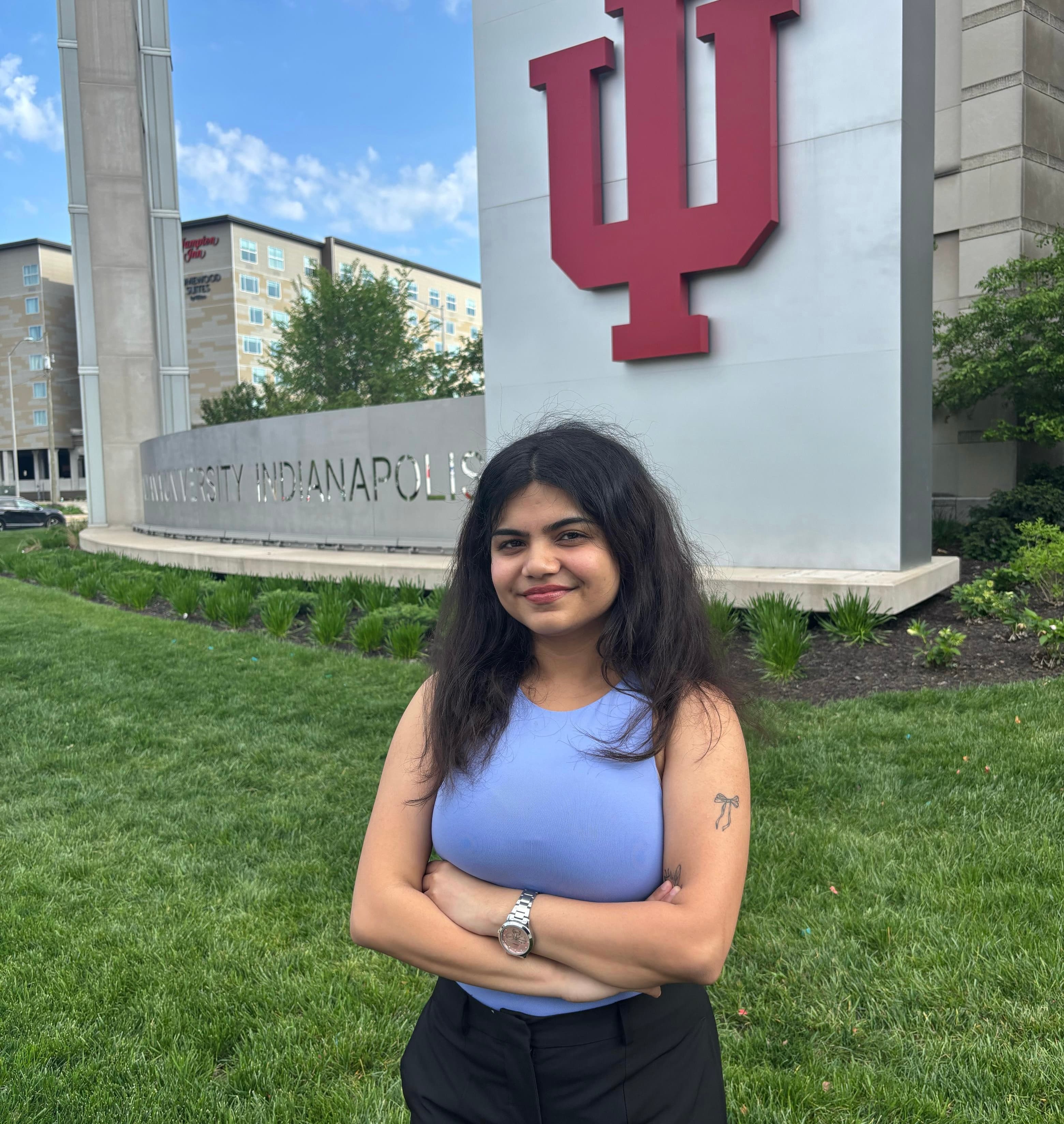 grad school, IU Indianapolis, photo 1